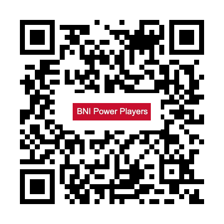QR Code - Scan to download BNI Power Players contacts